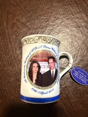 Commemorative HRH William & Catherine Wedding Ceramic Mug